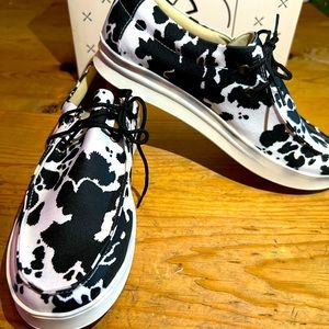 Everglades Cow Print Shoe